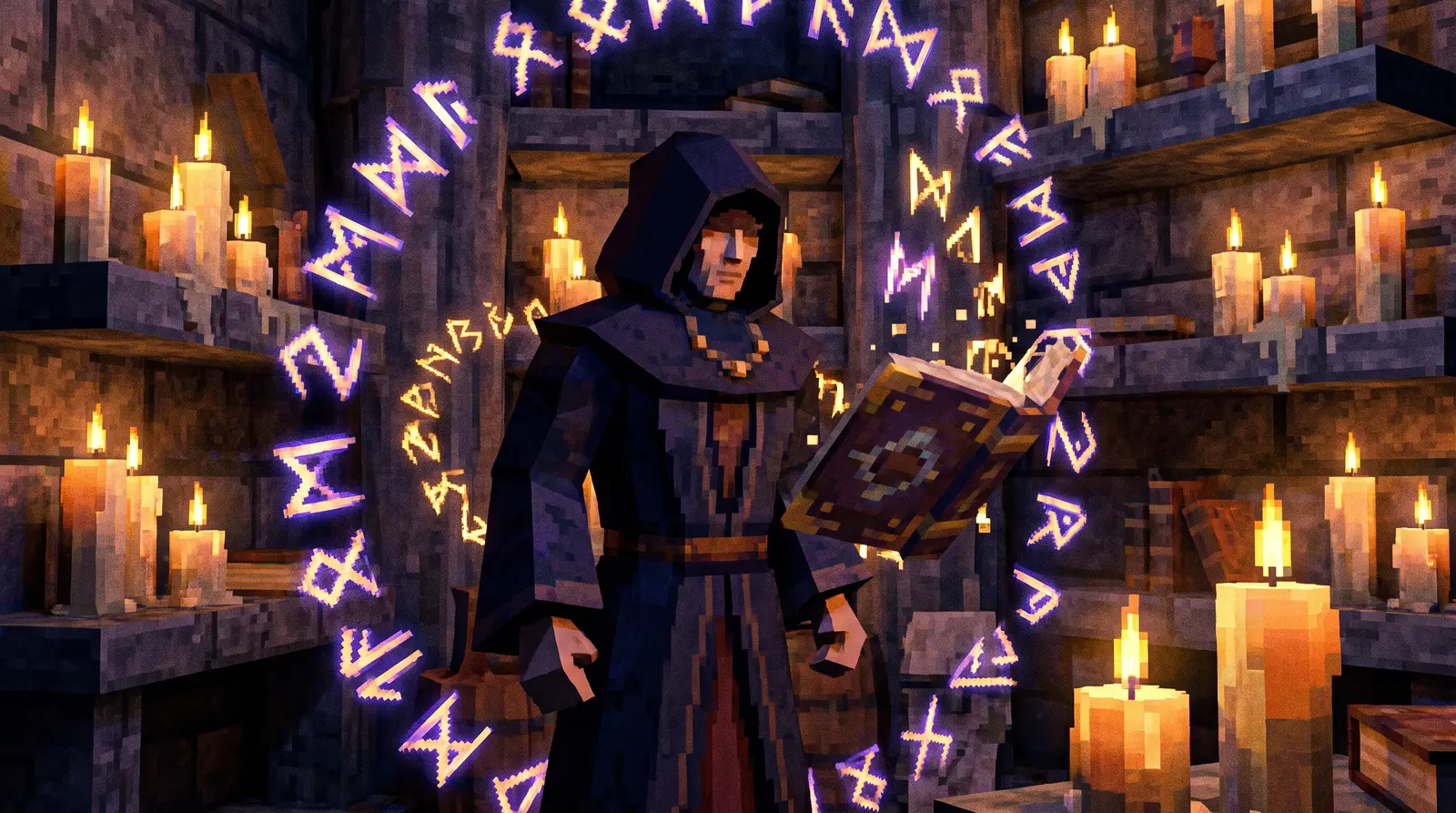 Spell Maker panel showing an Invisibility effect configured with duration and a caster-only target scope